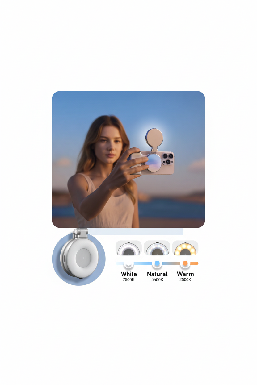 Magnetic Fill Light - Compact