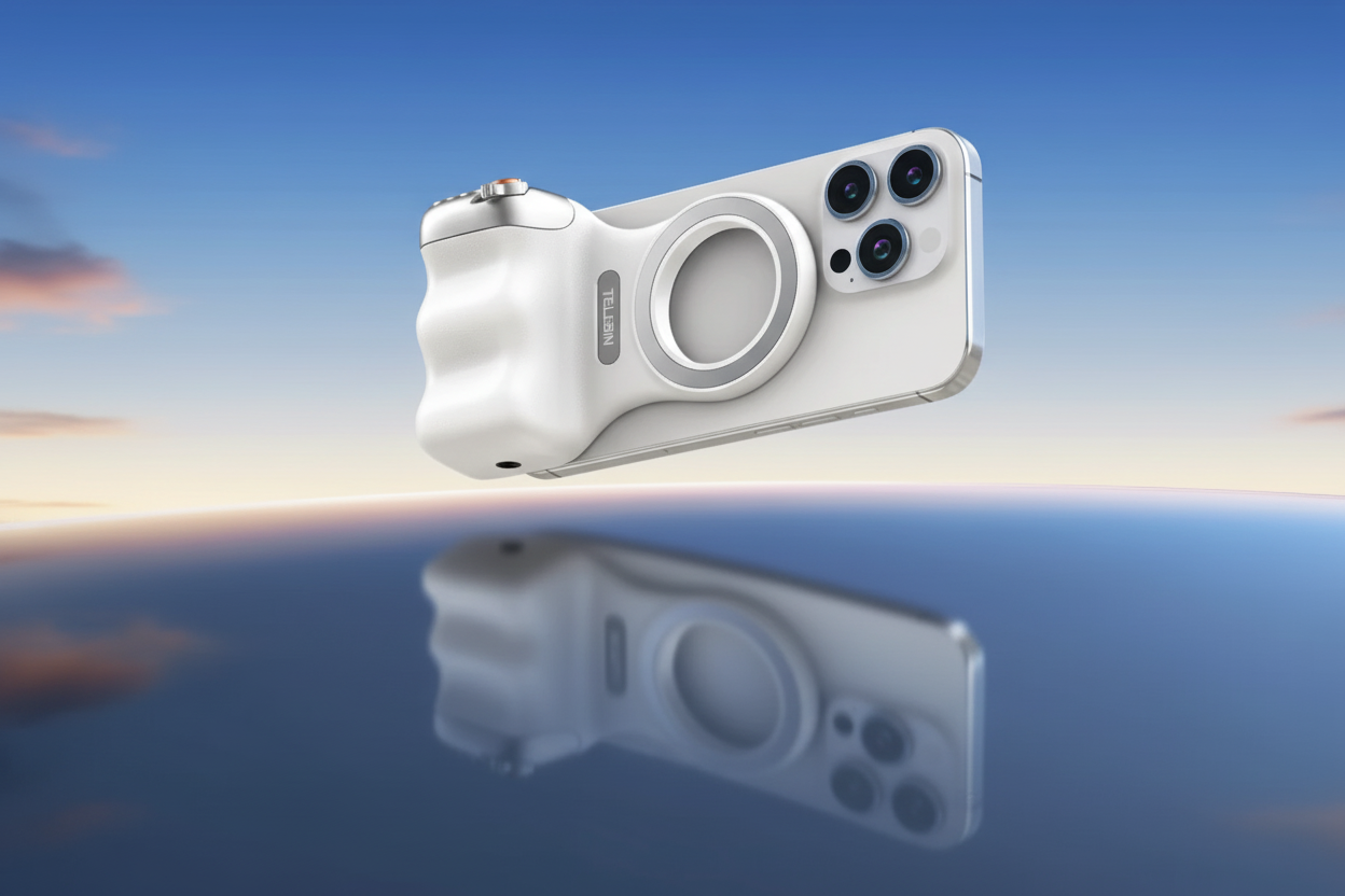 Smartphone Magnetic Grip - Close Up